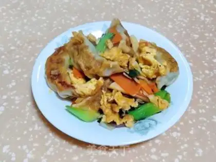 Make Fried dumplings step 9