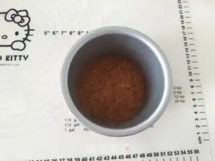 Make Fireful caramel cheesecake step 2