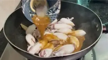 Make Mustard squid step 8