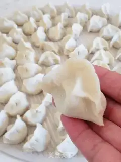 Make Pork radish dumplings step 8