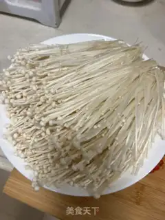 Make Garlic golden mushrooms step 3