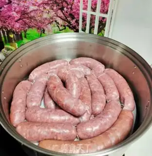 Make Homemade garlic sausage step 12