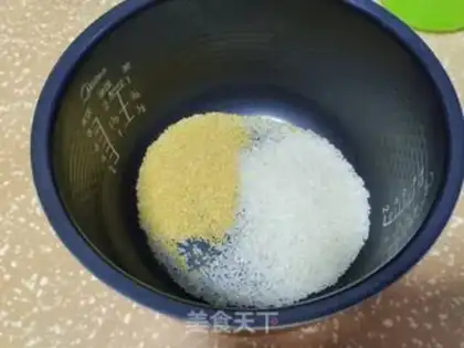 Make Twin rice gruel step 0