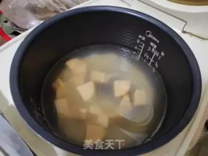 Make Twin rice gruel step 2