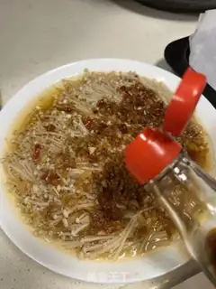 Make Garlic golden mushrooms step 9