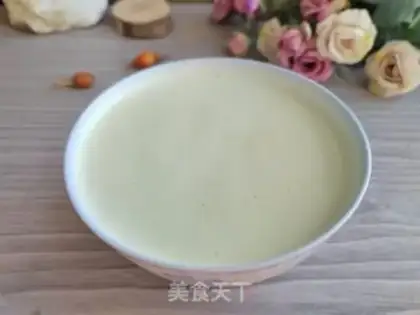 Make Pear pea soy step 3