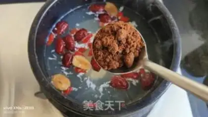 Make Red sugar eggs step 4