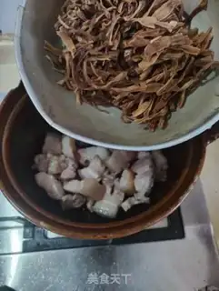 Make ♪ ♪ ♪ Dry bean horn ♪ step 3