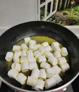 Make Peanut sesame sugar step 4