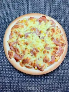 Make Corn-cooked sausage pizza step 9