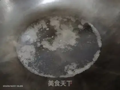 Make The doll-cooked fan shrimp rice step 4