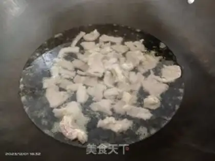 Make The doll-cooked fan shrimp rice step 5