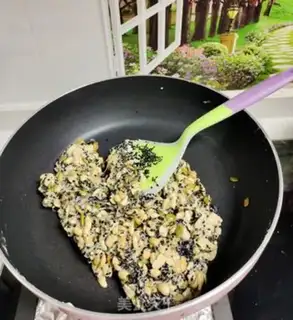 Make Peanut sesame sugar step 8