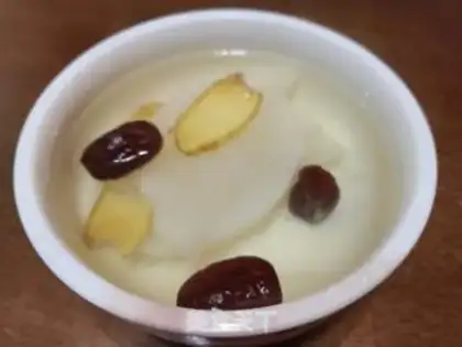 Make A white carrot with ginger soup step 5