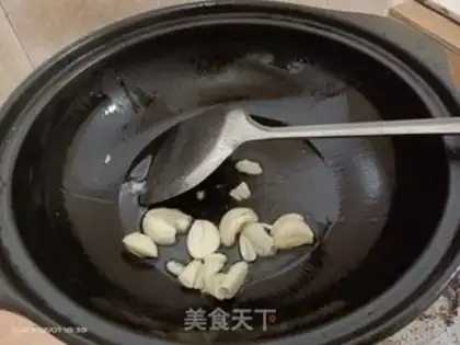 Make The doll-cooked fan shrimp rice step 9