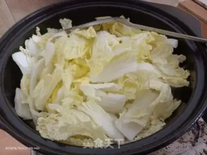 Make The doll-cooked fan shrimp rice step 10