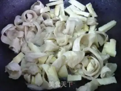 Make The winter noodles step 6