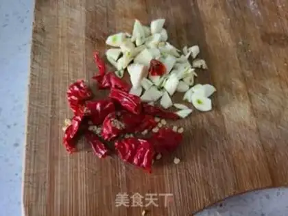 Make The snow is red tofu step 4