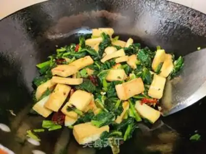 Make The snow is red tofu step 5
