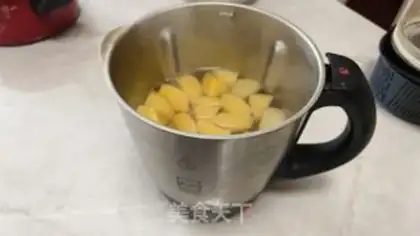 Make Peach juice step 4