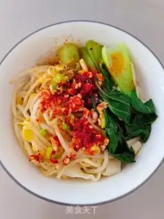 Make Oily noodles step 6