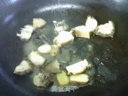 Make Abalone fried broccoli step 6