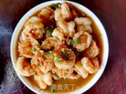 Make Garlic shrimp step 10