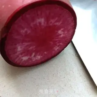Make Meluca honey with purple radish step 0
