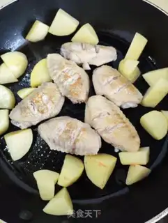 Make Potato chicken wings step 3