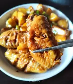 Make Potato chicken wings step 6