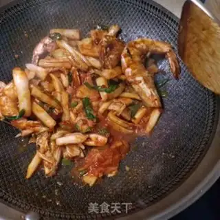 Make Hot cabbage for shrimp step 10
