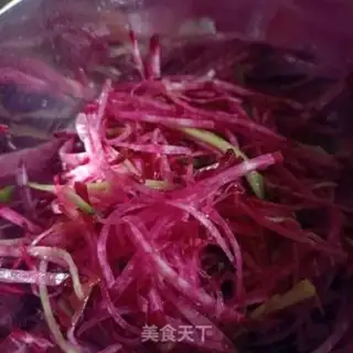 Make Meluca honey with purple radish step 6