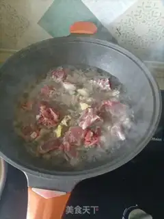 Make Steak stew, bean-bread dry step 3