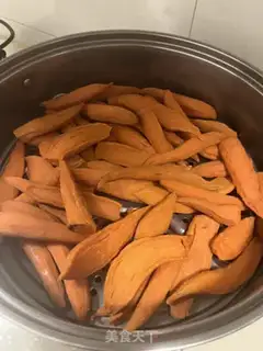 Make ♪ Three steams of sweet potatoes dry ♪ step 6