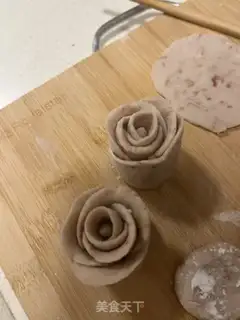 Make Rose sauce rose buns step 10