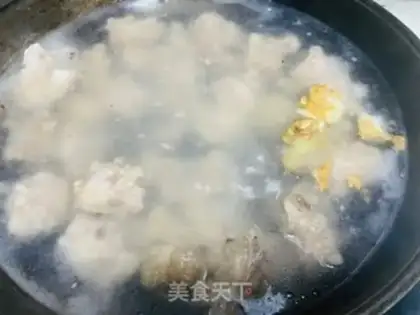 Make Slubber chops clean up radish soup step 6