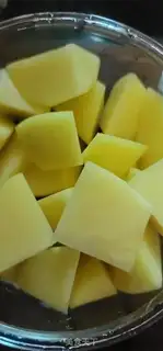 Make Cow and white and potatoes step 3