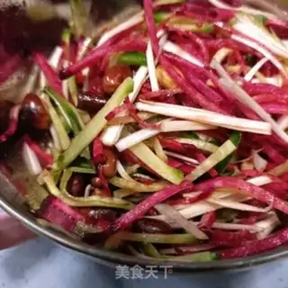 Make Peanuts with purple carrots step 12