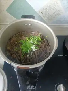 Make Steak stew, bean-bread dry step 12