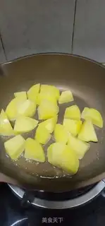 Make Cow and white and potatoes step 6