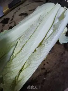 Make White-water high-foot cabbage step 0