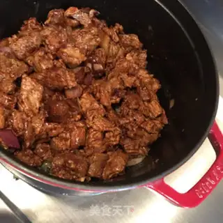 Make Curry beef stew potatoes step 5
