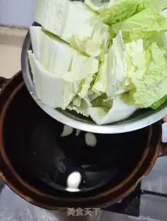 Make White-water high-foot cabbage step 3