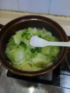 Make White-water high-foot cabbage step 5