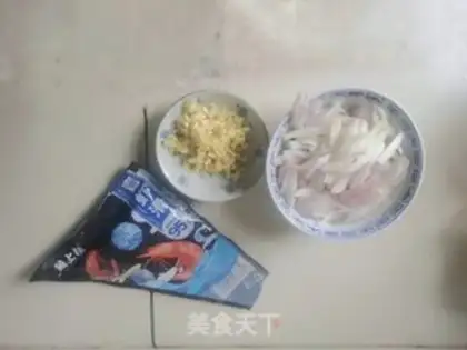 Make Iron shrimp step 0