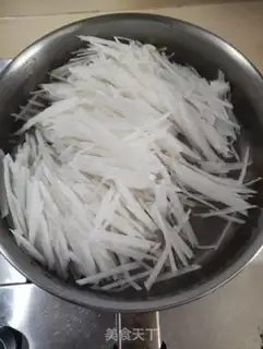 Make The radish fish balls step 3