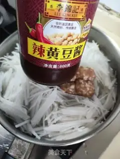 Make The radish fish balls step 5