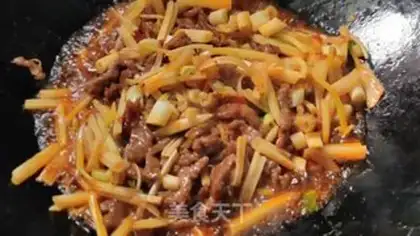 Make Celery with beef step 8