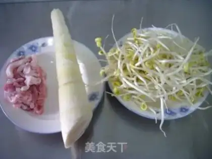 Make Pork thunder sprouts step 0