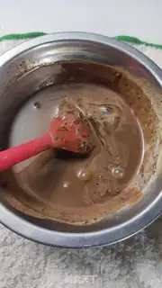 Make Chocolate mousse cake step 14